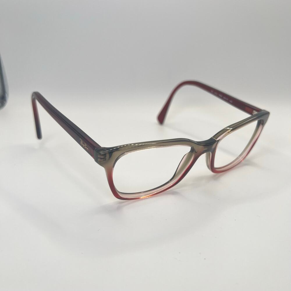 Ray-Ban RB5362 5835 Eyeglasses Frames Only Square Red Clear 52-17-140